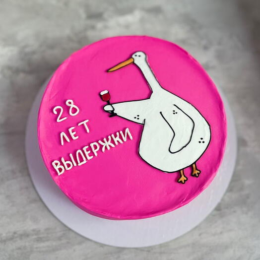 Торт 1 кг Гусь