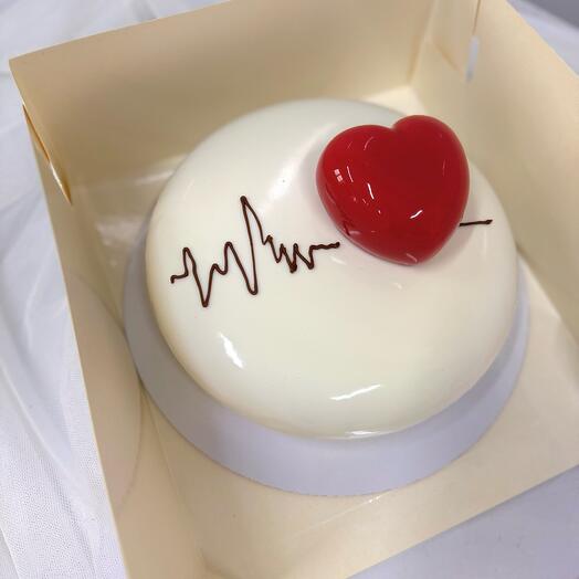 Ellipse mousse cake