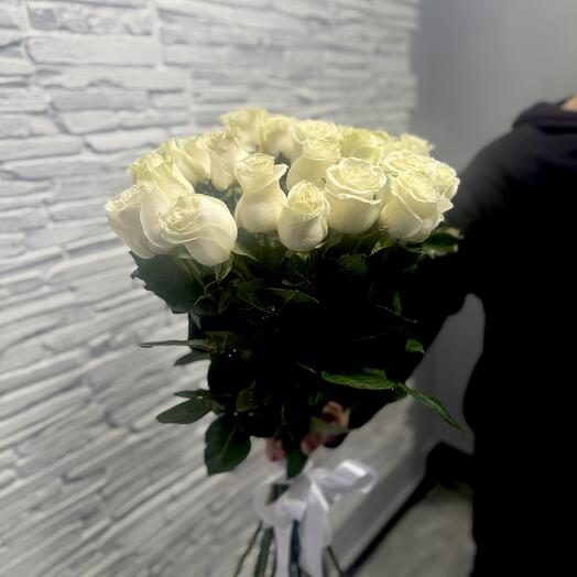 Букет белой розы