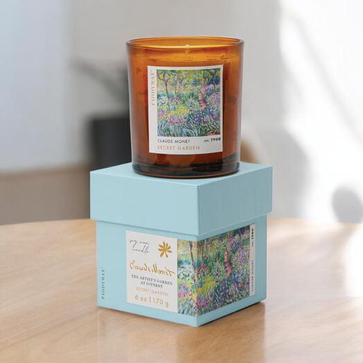 Secret Garden Aromatic Candle (Claude Monet. The Impressionist Collection)