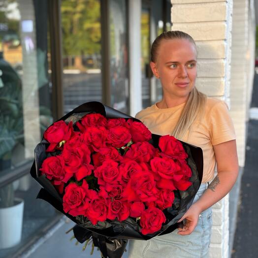 French red roses