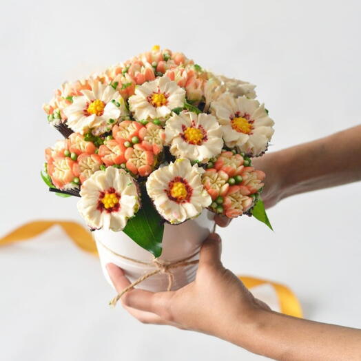 Ramadan Cupcake Bouquet Orange