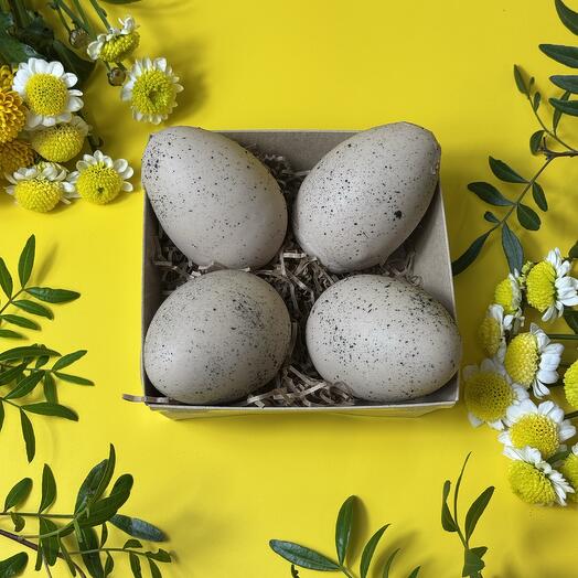 Набор муссовых яичек на Пасху (4 шт)