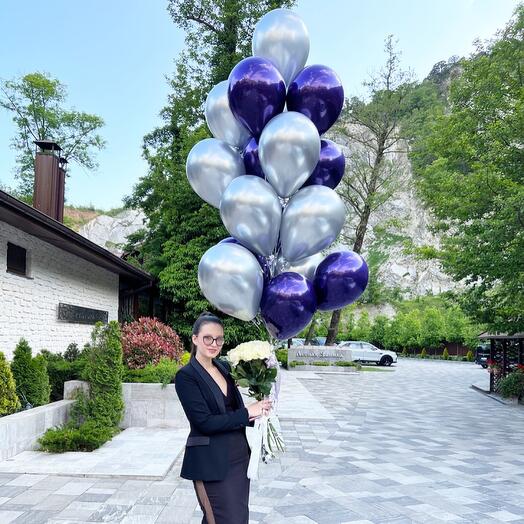 Хромовые шары 18 шт