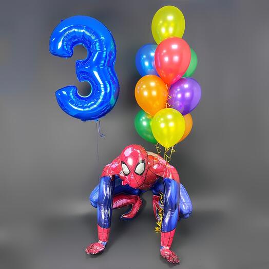 Spider-Man balloons for a boy