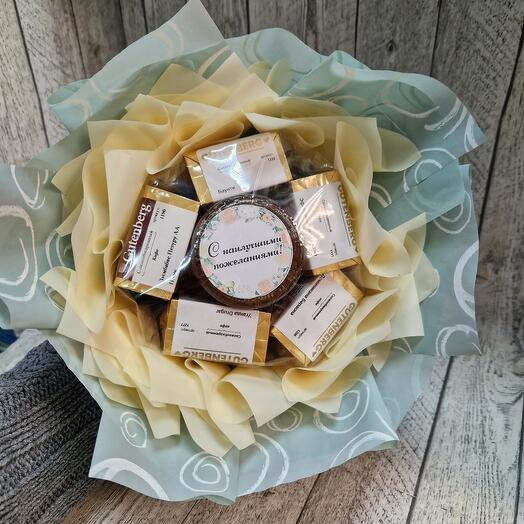 Bouquet tea with syrup