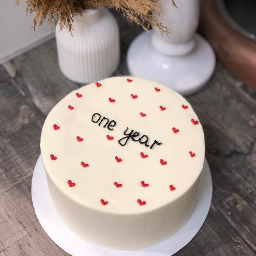 Wedding Anniversary Cake