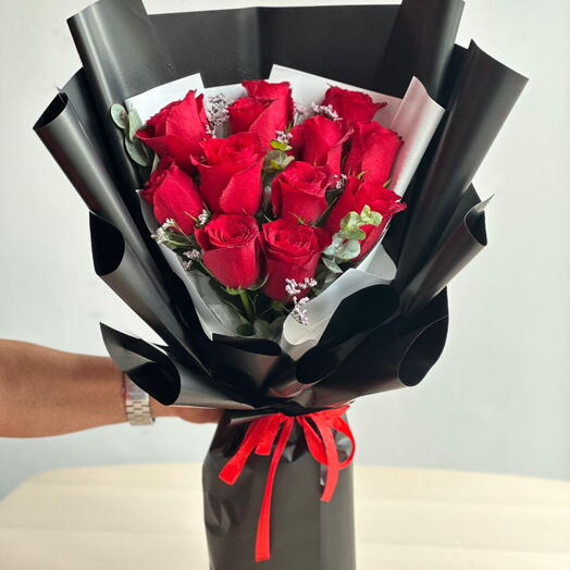 11 Red Rose Bouquet