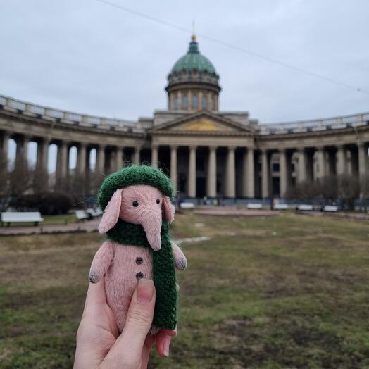 Слонёнок тедди мини
