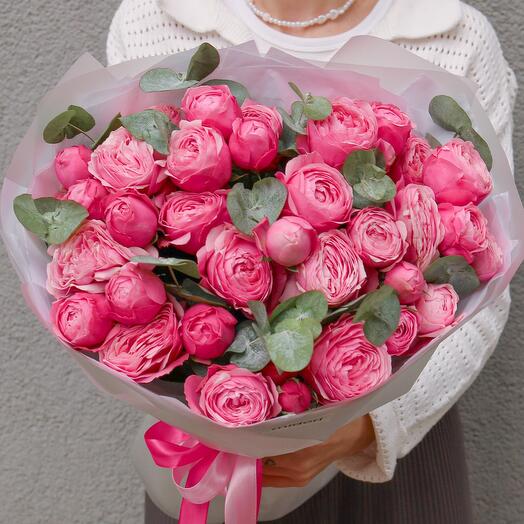 Peony-shaped Silva roses💞