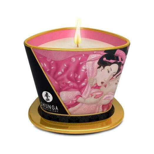 Shunga Rose Petals, массажная аромасвеча 170 мл