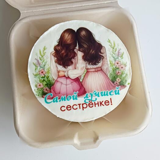 Бенто торт для сестрёнки (есть другие варианты волос)