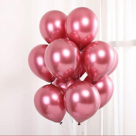 11 Rose Gold Helium Baloon