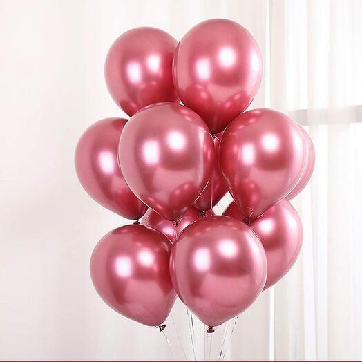 11 Rose Gold Helium Baloon A-942