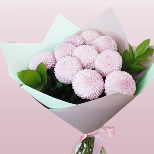 Pink Chrysanthemum Bouquet