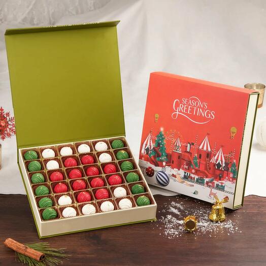 Seasons Greeting Chocolates Truffle Box