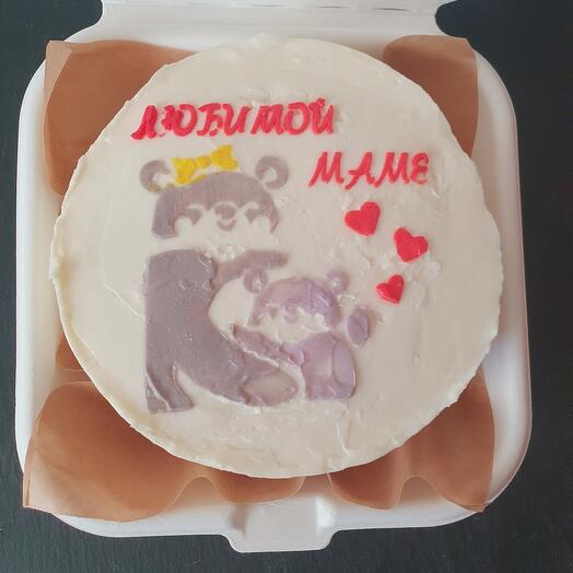 Бенто- торт "Любимой маме"