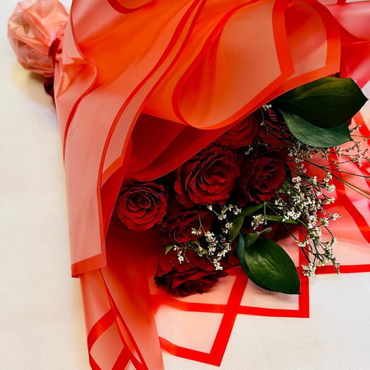 12 Red Rose Bouquet