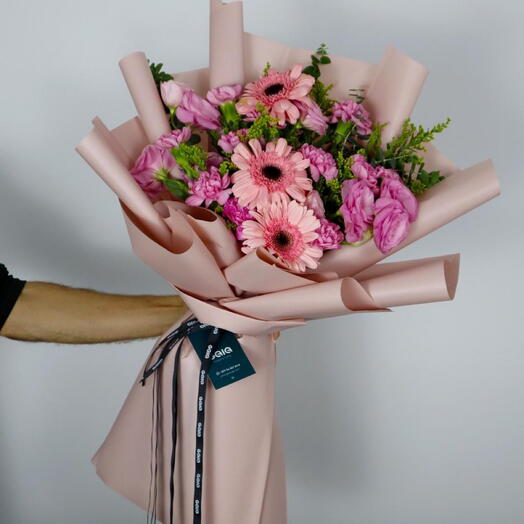 Blush Elegance Pink Bouquet