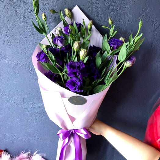 Purple Eustoma  Bouquet