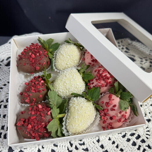 Клубника в шоколаде «Набор 9 шт»