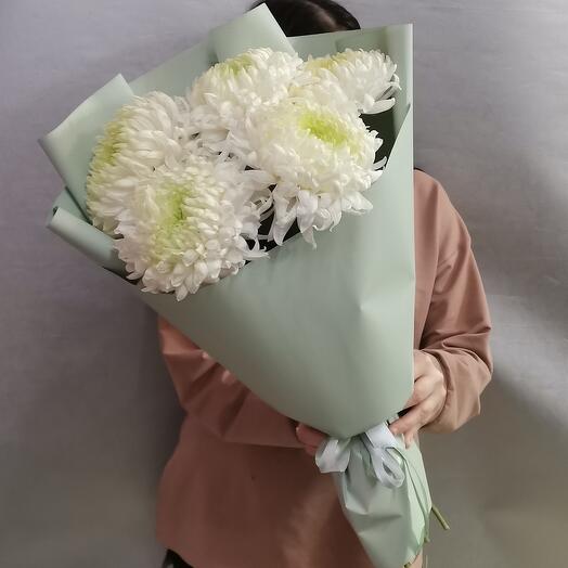 5 больших хризантем😍