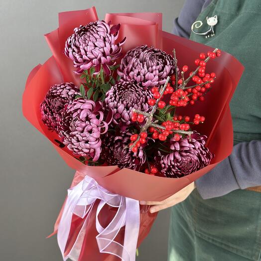 Chrysanthemum winter bouquet S