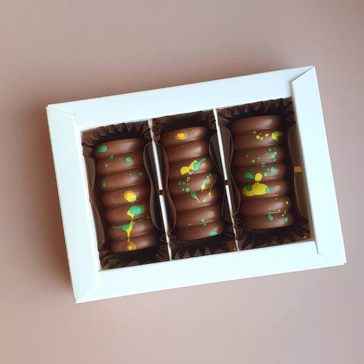 Дубайский шоколад. Набор батончики 3 шт