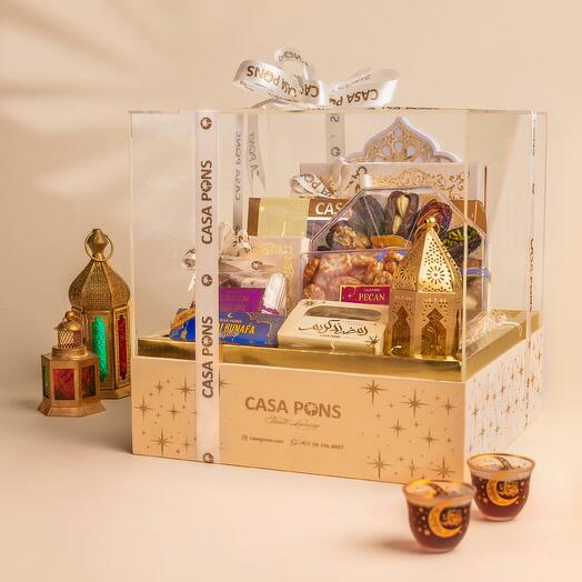 Large Dreamy Ramadan Basket ( off white )