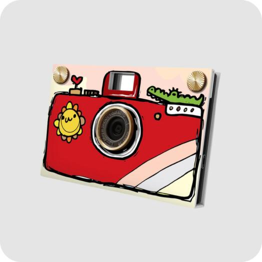 Компактный фотоаппарат PaperShoot Red Hand Drawn