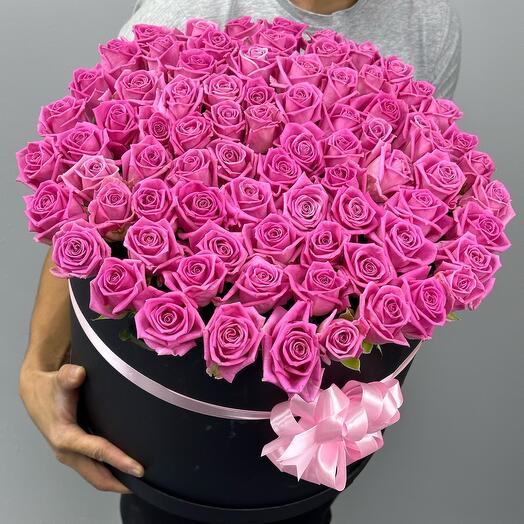 Ramo de rosas en Caja