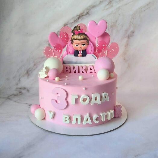 Pastel para niña