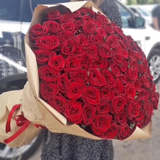 101 red roses