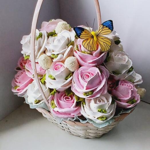 Зефирные цветы