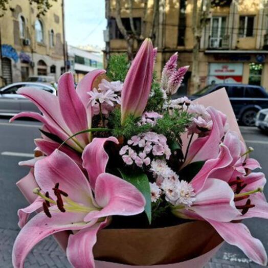 Lily bouquet
