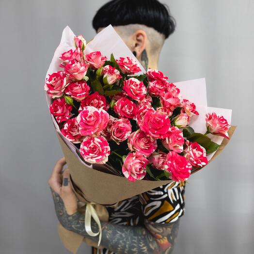 Ramo de rosas de Kenia 5pcs