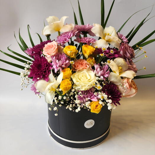 Mix Flowers in a Box