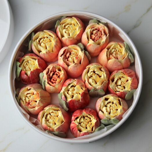 Зефир ручной работы "Яркие цветы"