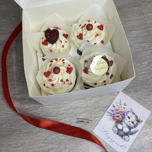 Капкейки 4 шт