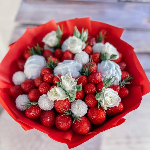 Fresas con rafaello