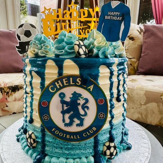 Chelsea Theme Cake