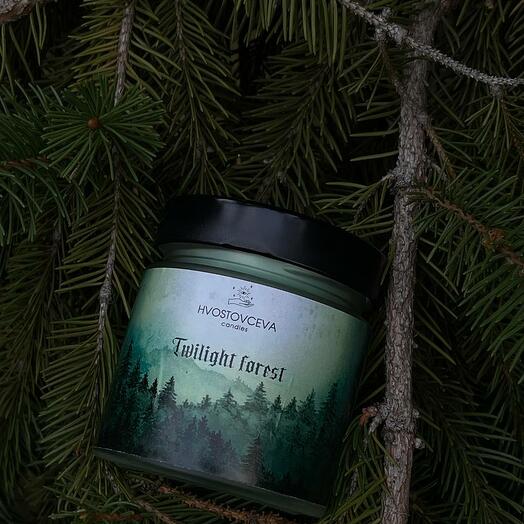 Арома свеча " сумеречный лес"