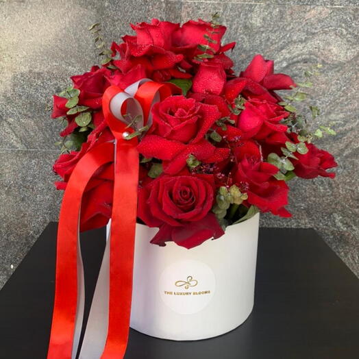 Red Roses Flowerbox Large