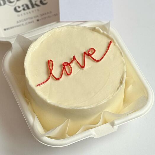 Бенто торт для девушки парня жене мужу Любовь