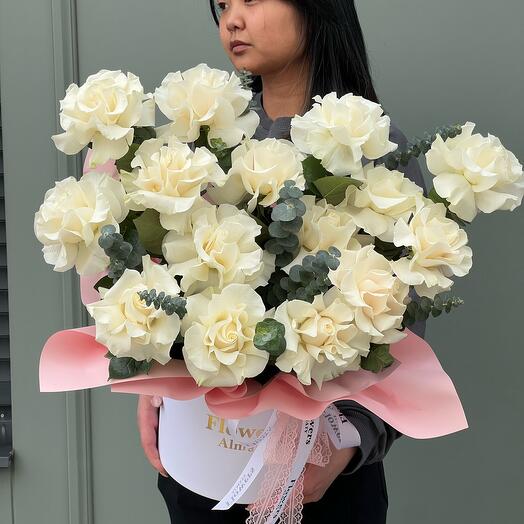 Цветы в коробке