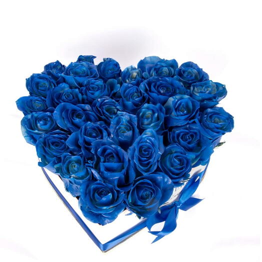 Blue roses Heart
