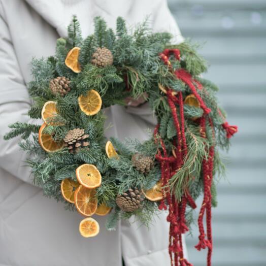 Рождественский венок Christmas day