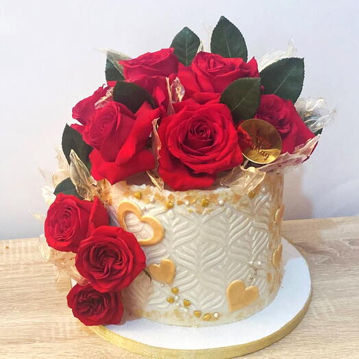 Torta "Rosas de Amor"