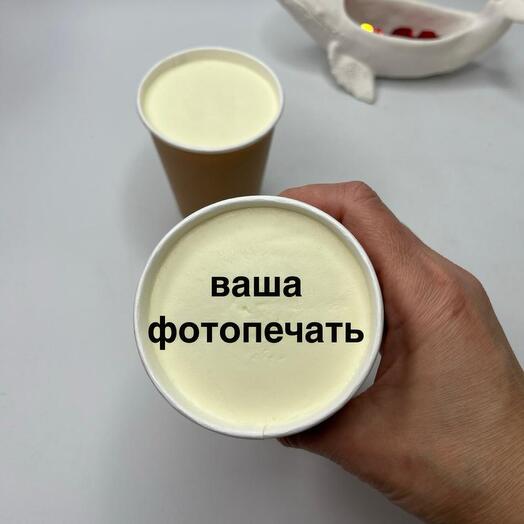 Торт в стакане Ваша фотопечать