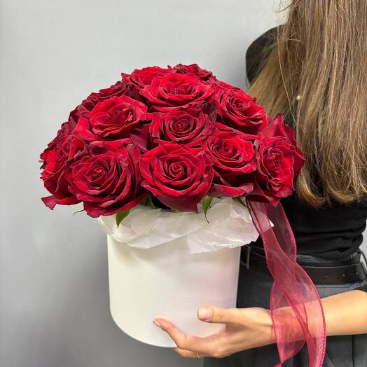 Коробка из 25 роз